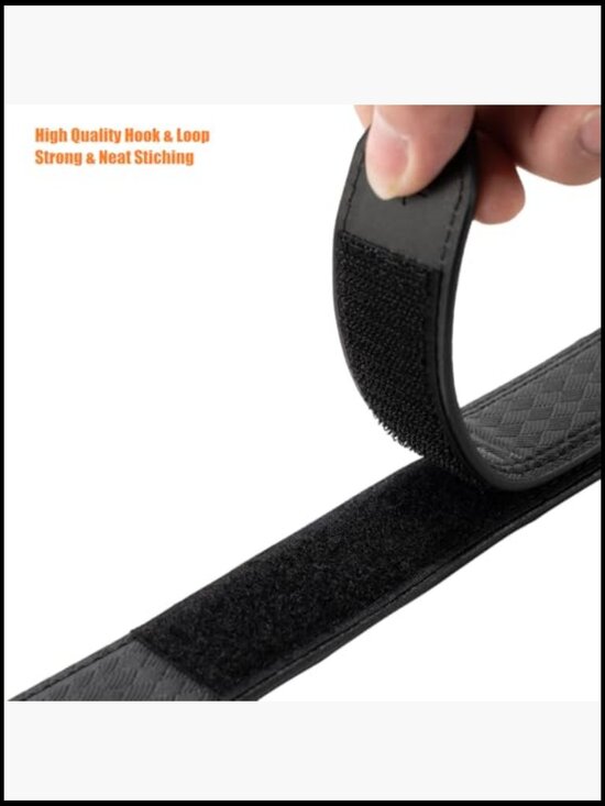 No Scratch Genuine Leather Belt Hook & Loop Closure Mechanic Work main image 6